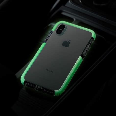 Versace Green iPhone X Glow in the Dark Case One Size 